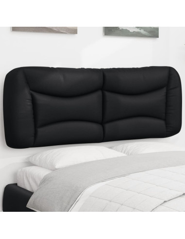 Cuscino testiera Nero 135 cm in Similpelle
