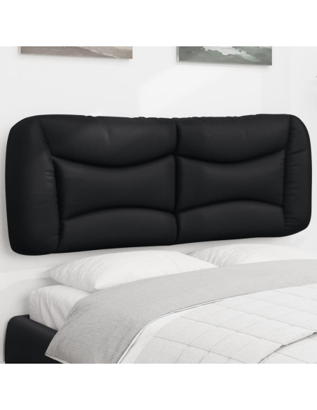 Cuscino testiera Nero 135 cm in Similpelle