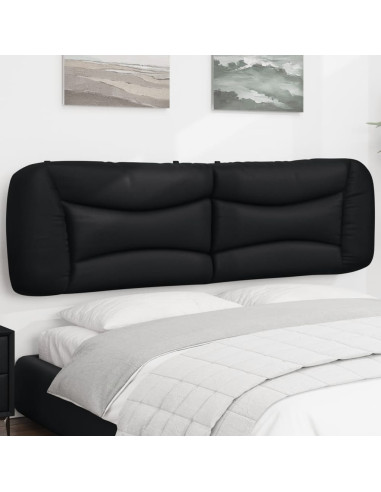 Cuscino testiera Nero 180 cm in Similpelle
