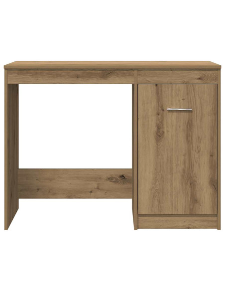 Scrivania con armadietto in Legno Multistrato Rovere Artigianale