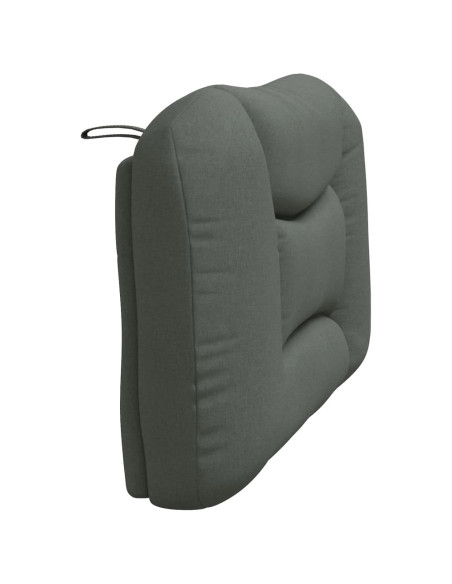 Cuscino testiera Hvar Grigio Scuro 100 cm in Tessuto
