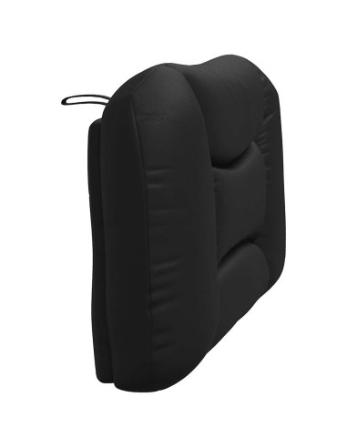 Cuscino testiera Hvar Nero 100 cm in Similpelle