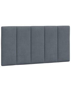 Cuscino testiera Hanko Grigio Scuro 100 cm Velluto 2