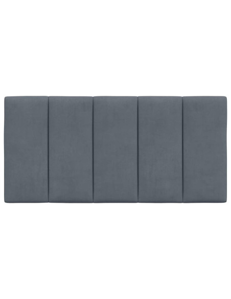 Cuscino testiera Hanko Grigio Scuro 100 cm Velluto