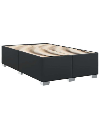 Struttura letto senza Materasso Nera in Similpelle