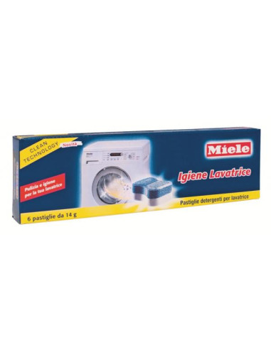 Detergente pulizia lavatrice Miele EC037735 Tabs Igienizzante
