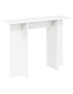 Tavolo consolle Bianco 100 x 30 x 75 cm Legno ingegnerizzato