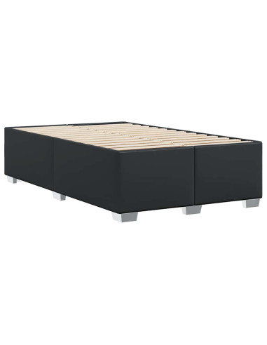 Struttura letto senza Materasso Nera in Similpelle