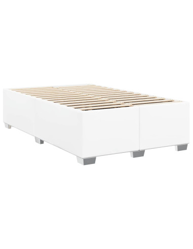 Struttura letto senza Materasso Bianca in Similpelle