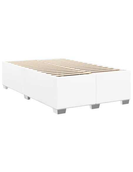 Struttura letto senza Materasso Bianca in Similpelle
