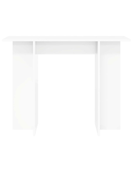Tavolo consolle Bianco 100 x 30 x 75 cm Legno ingegnerizzato