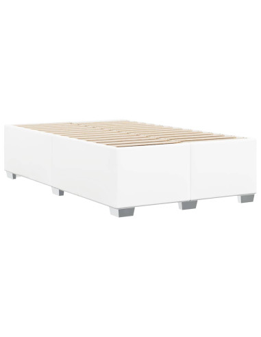 Struttura letto senza Materasso Bianca in Similpelle