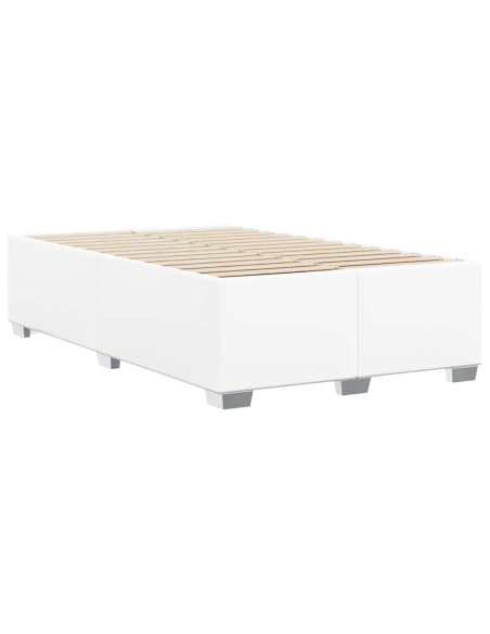 Struttura letto senza Materasso Bianca in Similpelle