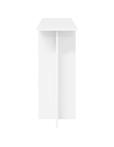 Tavolo consolle Bianco 100 x 30 x 75 cm Legno ingegnerizzato