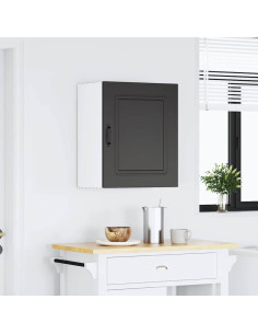 Pensile da cucina Kalmar in Legno Multistrato Nero