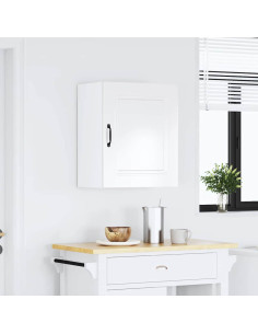 Pensile da cucina Kalmar in Legno Multistrato Bianco Lucido