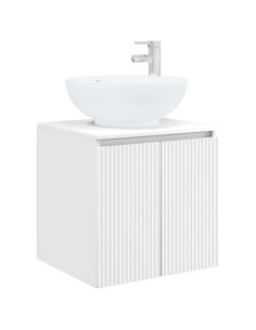 Mobile Lavabo da Parete Bianco 49,5 x 44,5 x 65 cm