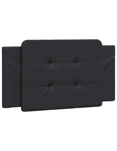 Cuscino testiera Zadar Nero 100 cm in Similpelle