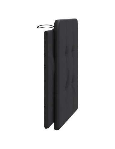 Cuscino testiera Zadar Nero 100 cm in Similpelle
