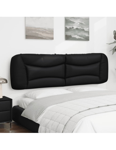 Cuscino testiera Nero 180 cm in Similpelle