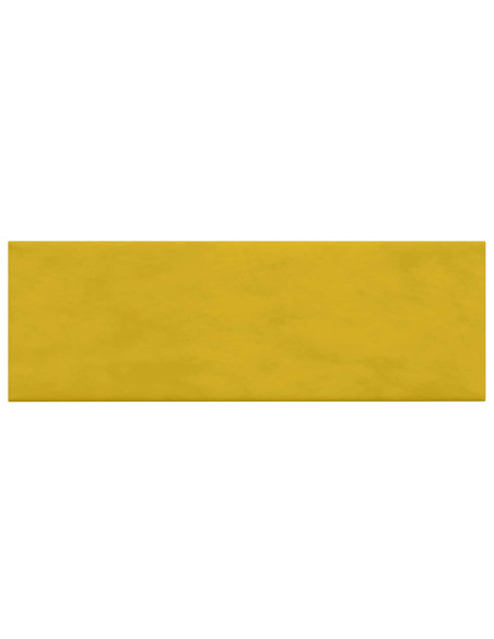 Testiera da Parete 12 pcs Giallo Velluto