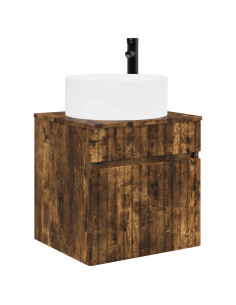 Mobile lavabo da parete Rovere Fumo 49 x 44,5 x 65,5 cm