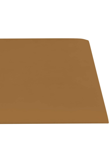 Testiera da Parete 12 pcs Marrone 60 x 15 cm Velluto