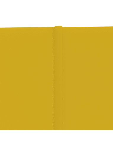 Testiera da Parete 12 pcs Giallo 60 x 30 cm Velluto