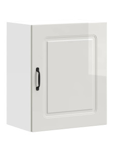Pensile da cucina Kalmar in Legno Multistrato Bianco Lucido 2