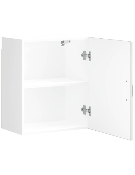 Pensile da cucina Kalmar in Legno Multistrato Bianco Lucido
