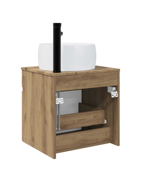 Mobile lavabo da parete Rovere Artigianale 49 x 44,5 x 66 cm