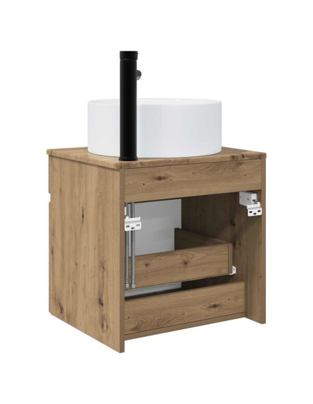 Mobile lavabo da parete Rovere Artigianale 49 x 44,5 x 65,5 cm