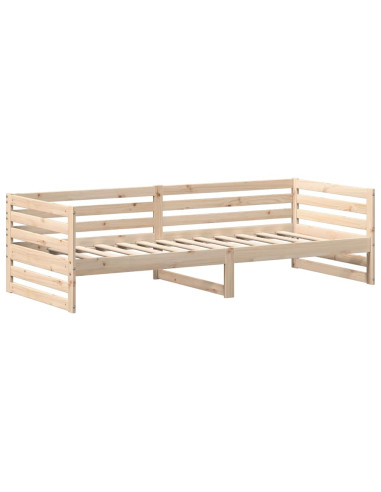 Lettino da giorno senza Materasso 80x200 cm in Legno Massello di Pino