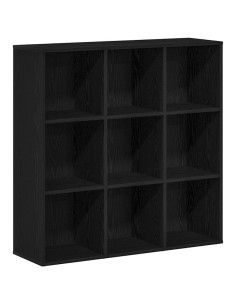 Mobile libreria Rovere Nero 98x29x97,5 cm in Legno Multistrato 2
