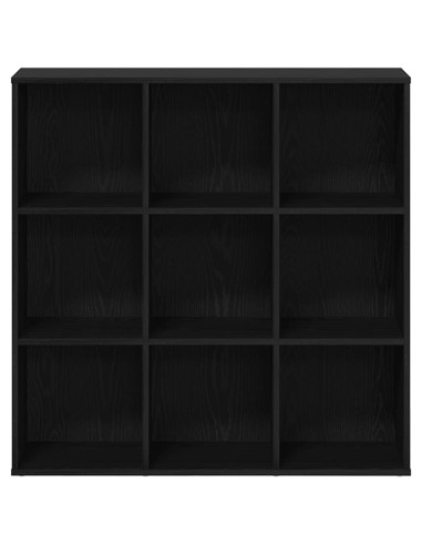 Mobile libreria Rovere Nero 98x29x97,5 cm in Legno Multistrato