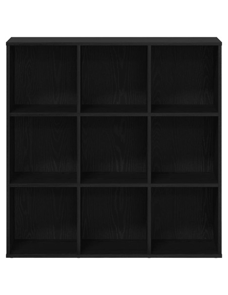 Mobile libreria Rovere Nero 98x29x97,5 cm in Legno Multistrato