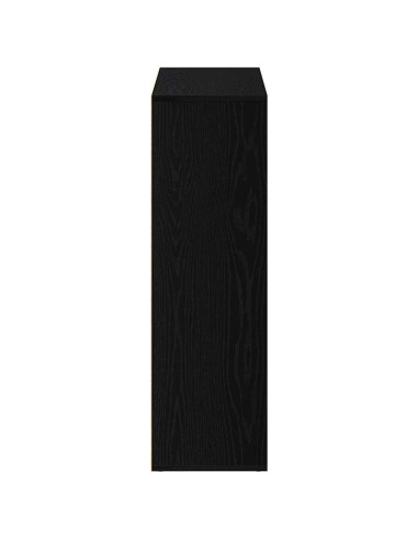 Mobile libreria Rovere Nero 98x29x97,5 cm in Legno Multistrato