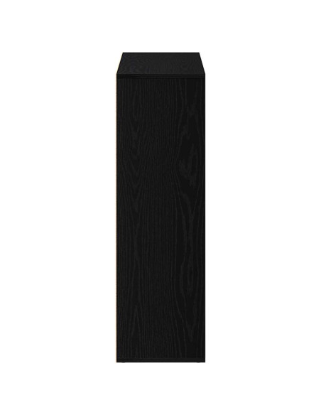 Mobile libreria Rovere Nero 98x29x97,5 cm in Legno Multistrato