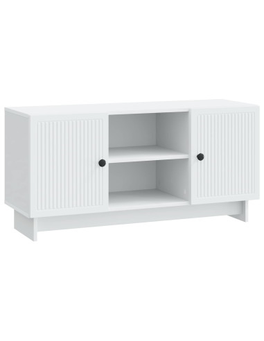 Mobile TV 102 x 34,5 x 50 cm Bianco Legno ingegnerizzato