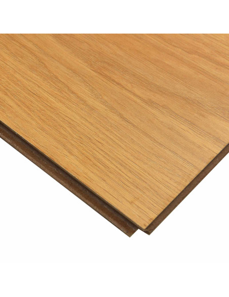 Pavimento in laminato 5 pcs Castagno Caldo 101 x 20 x 0,8 cm