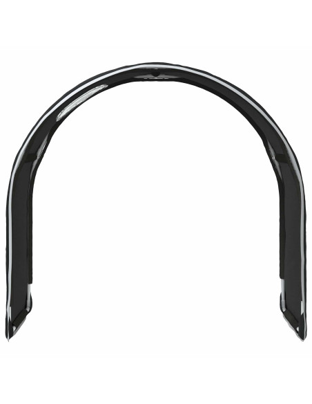 Tunnel per Letto 2 pcs Nero 211 x 52,5 x 2 cm Poliestere