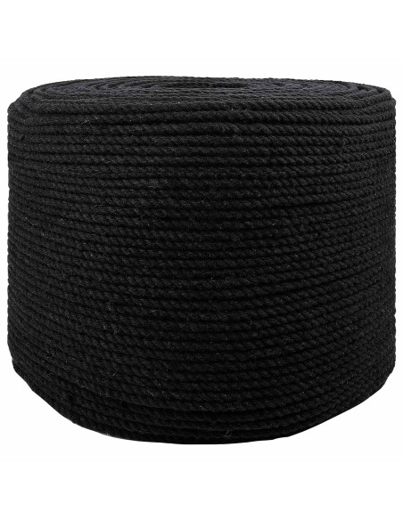 Corda Nero 0,4 x 0,4 x 5000 cm Cotone