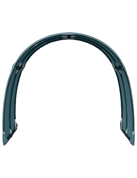 Tunnel per Letto 2 pcs Azzurro 211 x 67.5 x 2 cm Poliestere