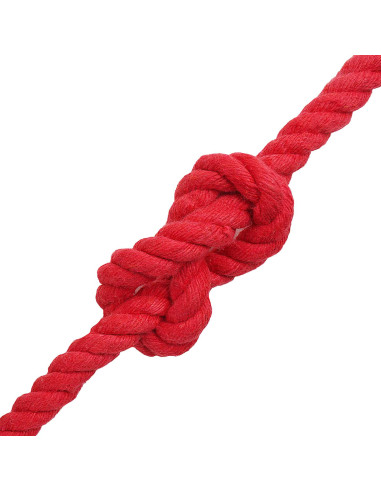 Corda Rosso 1,2 x 1,2 x 5000 cm Cotone