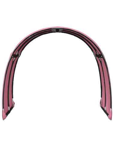 Tunnel per Letto 2 pcs Rosa 211 x 67.5 x 2 cm Poliestere