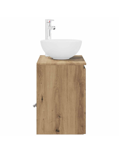 Mobile Lavabo da Parete Rovere Artigianale 49,5 x 35 x 63 cm