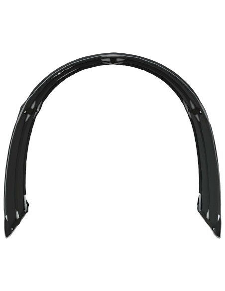 Tunnel per Letto 2 pcs Nero 211 x 67.5 x 2 cm Poliestere