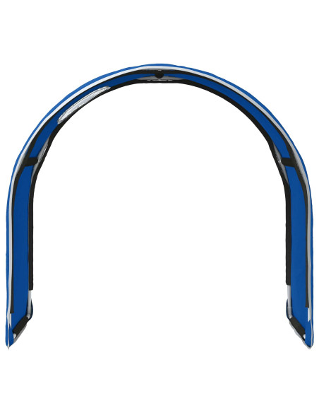 Tunnel per Letto 2 pcs Blu 211 x 52,5 x 2 cm Poliestere