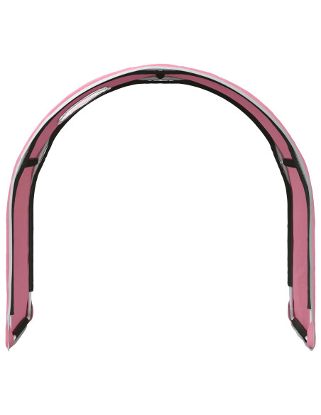 Tunnel per Letto 2 pcs Rosa 211 x 52,5 x 2 cm Poliestere