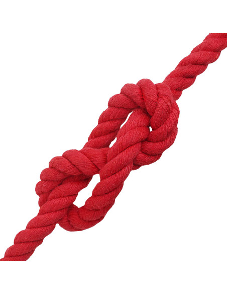 Corda Rosso 1,6 x 1,6 x 2500 cm Cotone